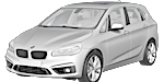 BMW F45 P1A93 Fault Code